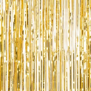 Gold Foil Curtains