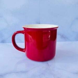 Red Ceramic Mug