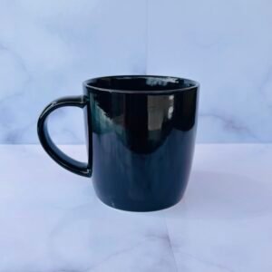 Black Ceramic Mug